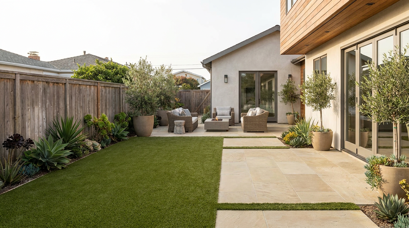 Artificial Turf in La Jolla — Low-Maintenance Play Areas for Coastal Properties — San Diego Landscape Remodeling