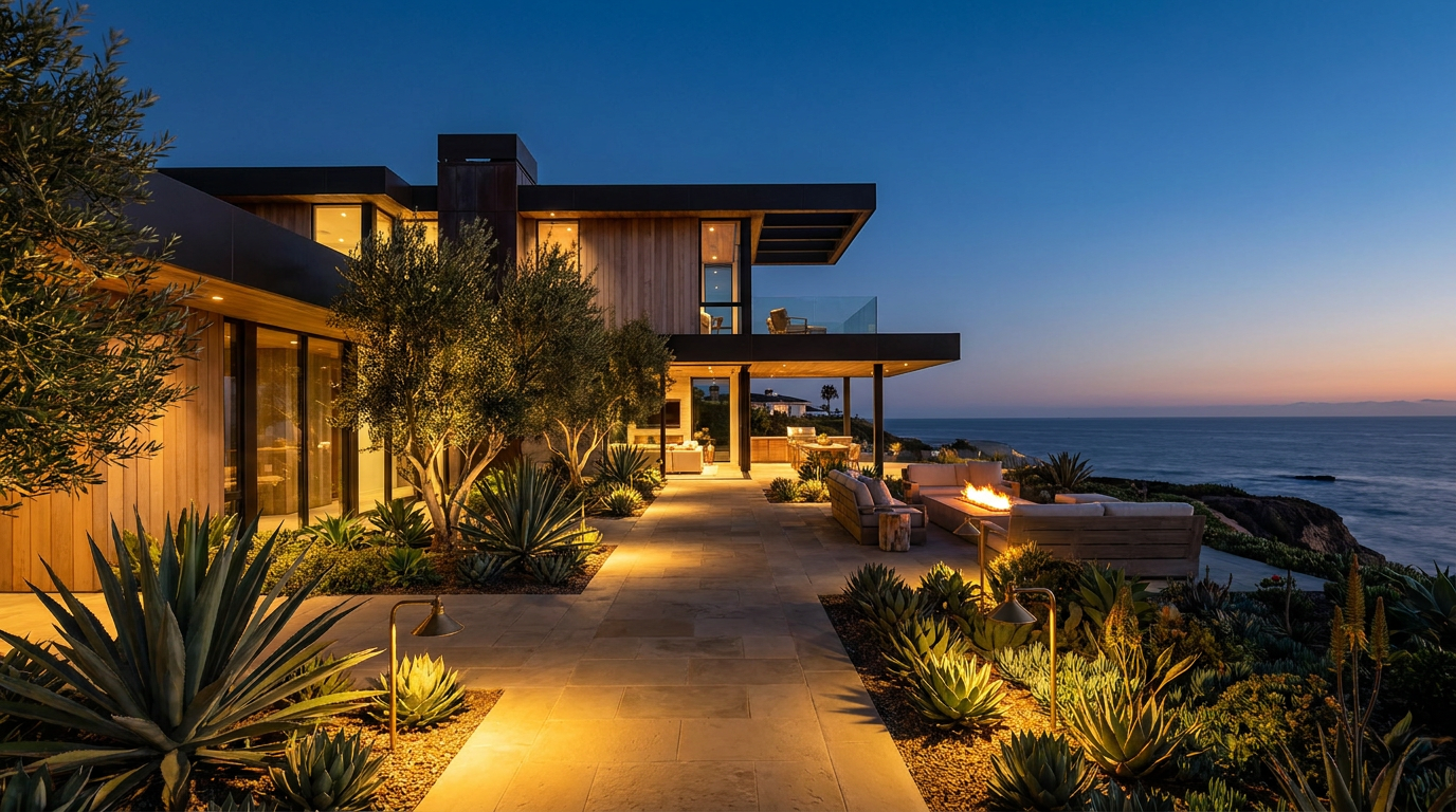 Landscape Lighting in La Jolla — Marine-Grade Fixtures for Coastal Estates — San Diego Landscape Remodeling