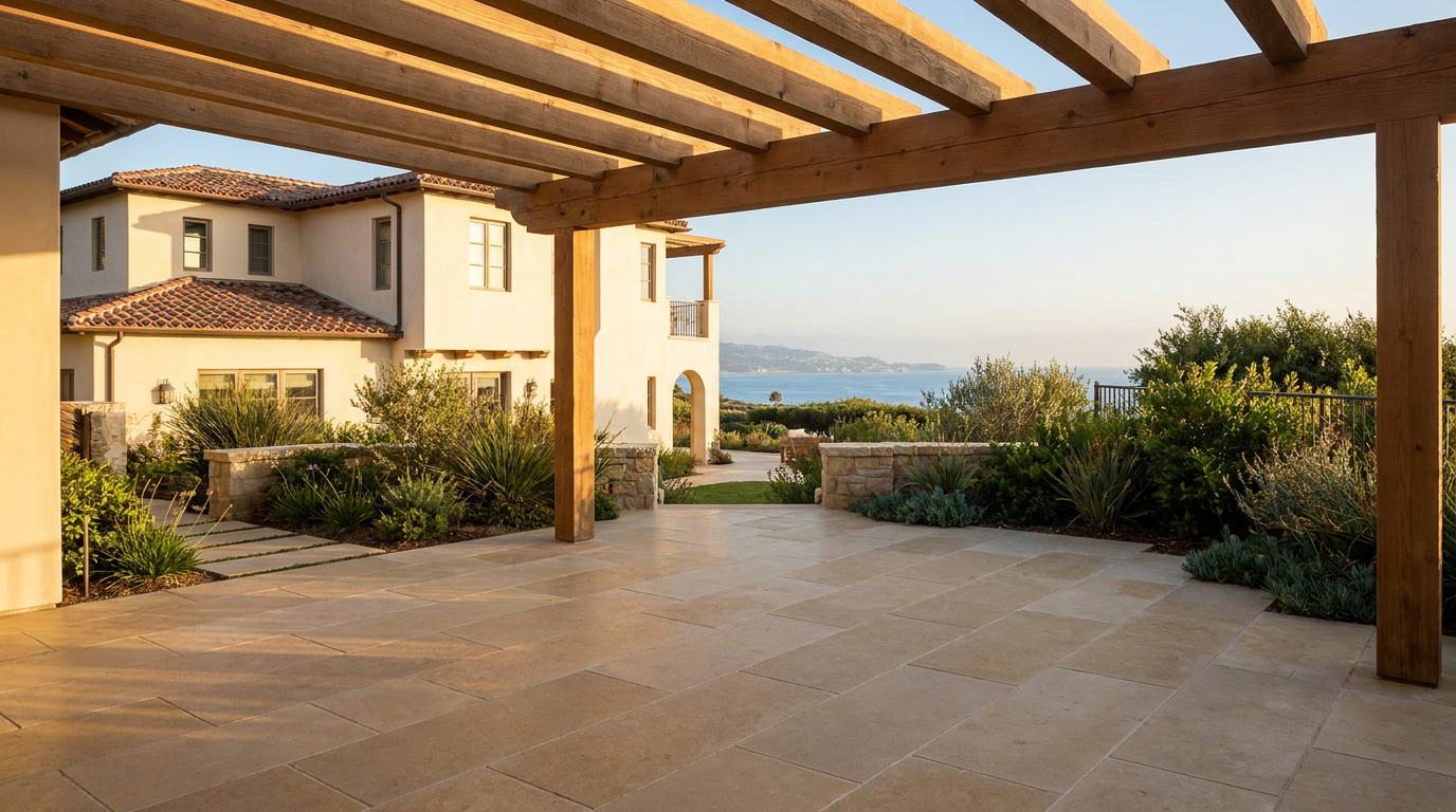 Patio and Hardscape Work in La Jolla: What the Zip Code Actually Requires — San Diego Landscape Remodeling