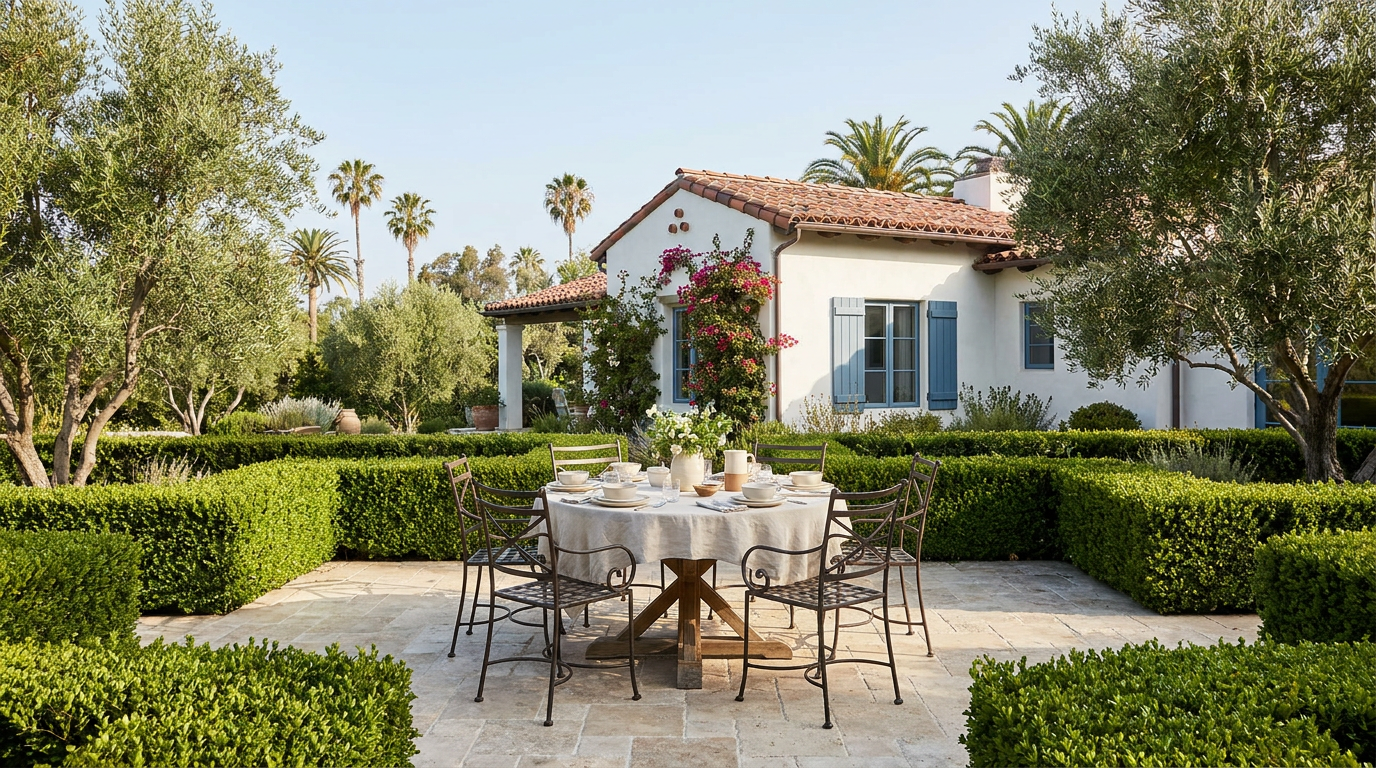Patio Pavers in Del Mar — Village Scale and Coastal Material Requirements — San Diego Landscape Remodeling