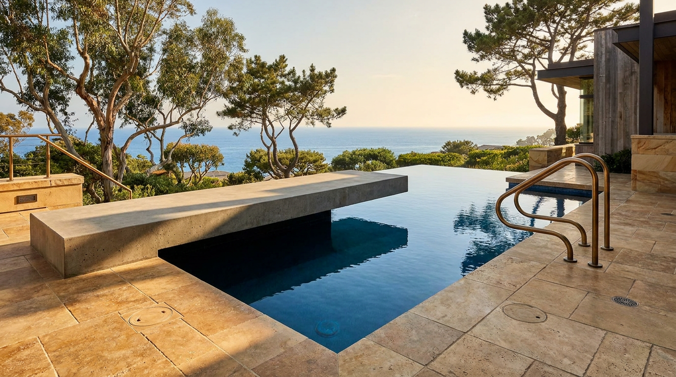 Pool Decks in La Jolla: Salt Air, Bluff Lots, and the Material Decisions That Hold — San Diego Landscape Remodeling