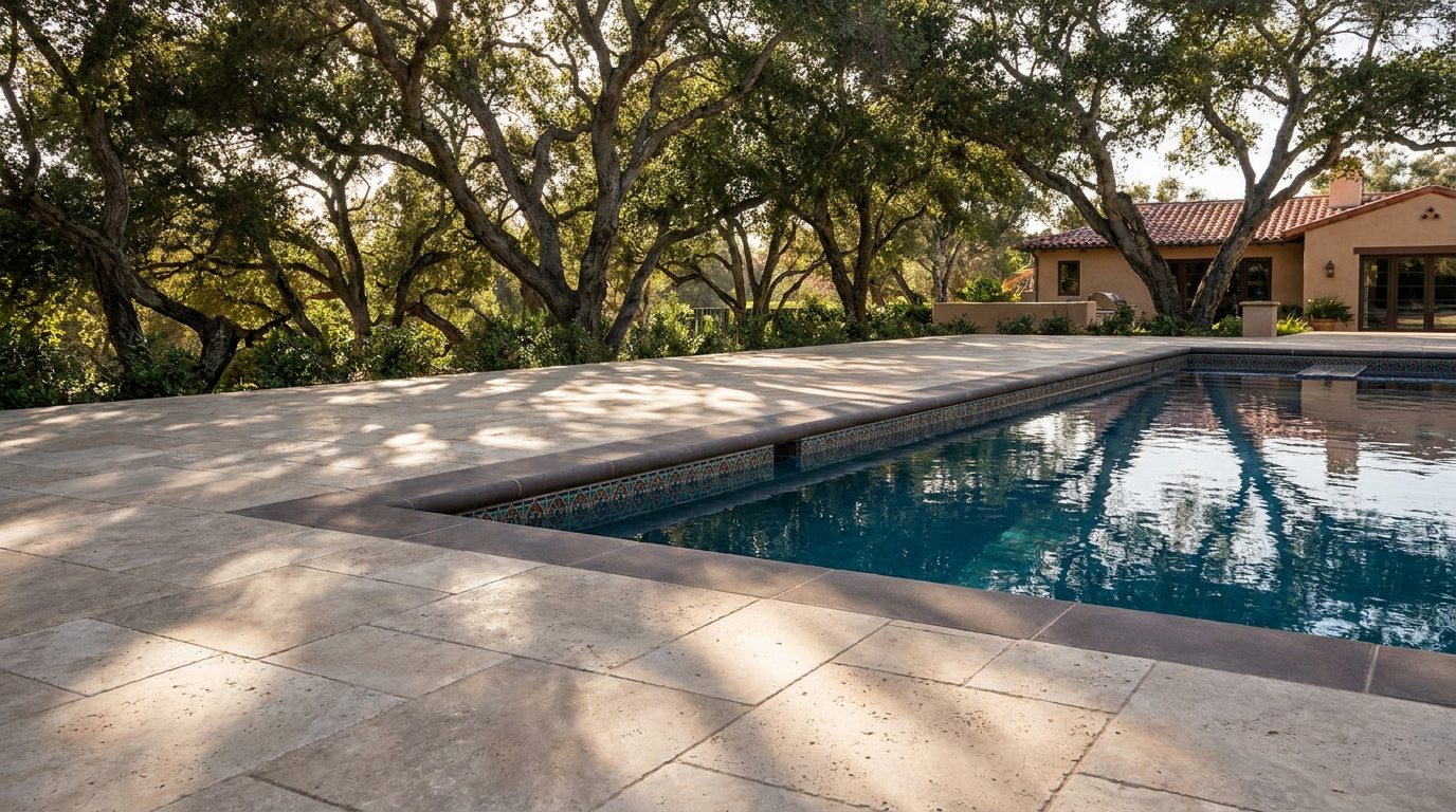 Pool Decks & Poolside Hardscape in San Diego