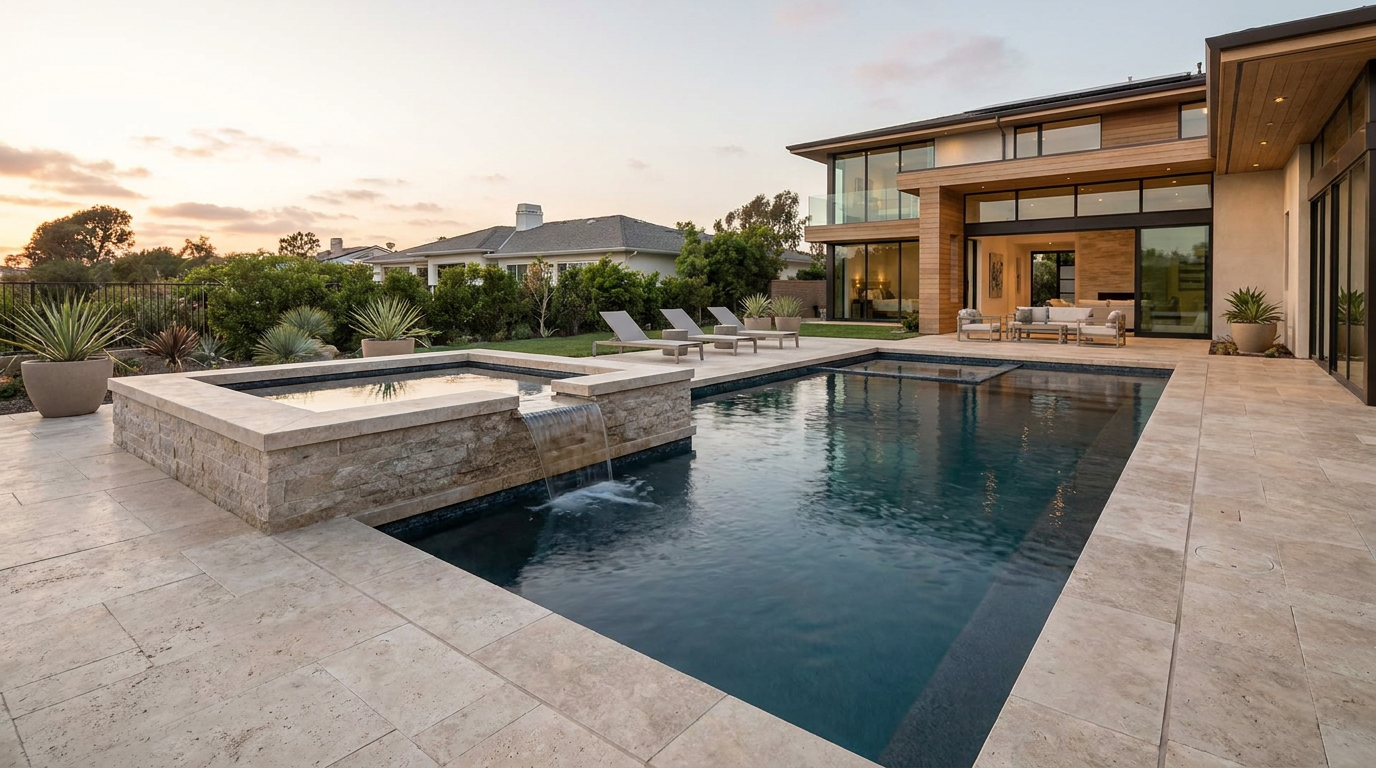 Pool Spa and Jacuzzi Options for San Diego Backyards — San Diego Landscape Remodeling