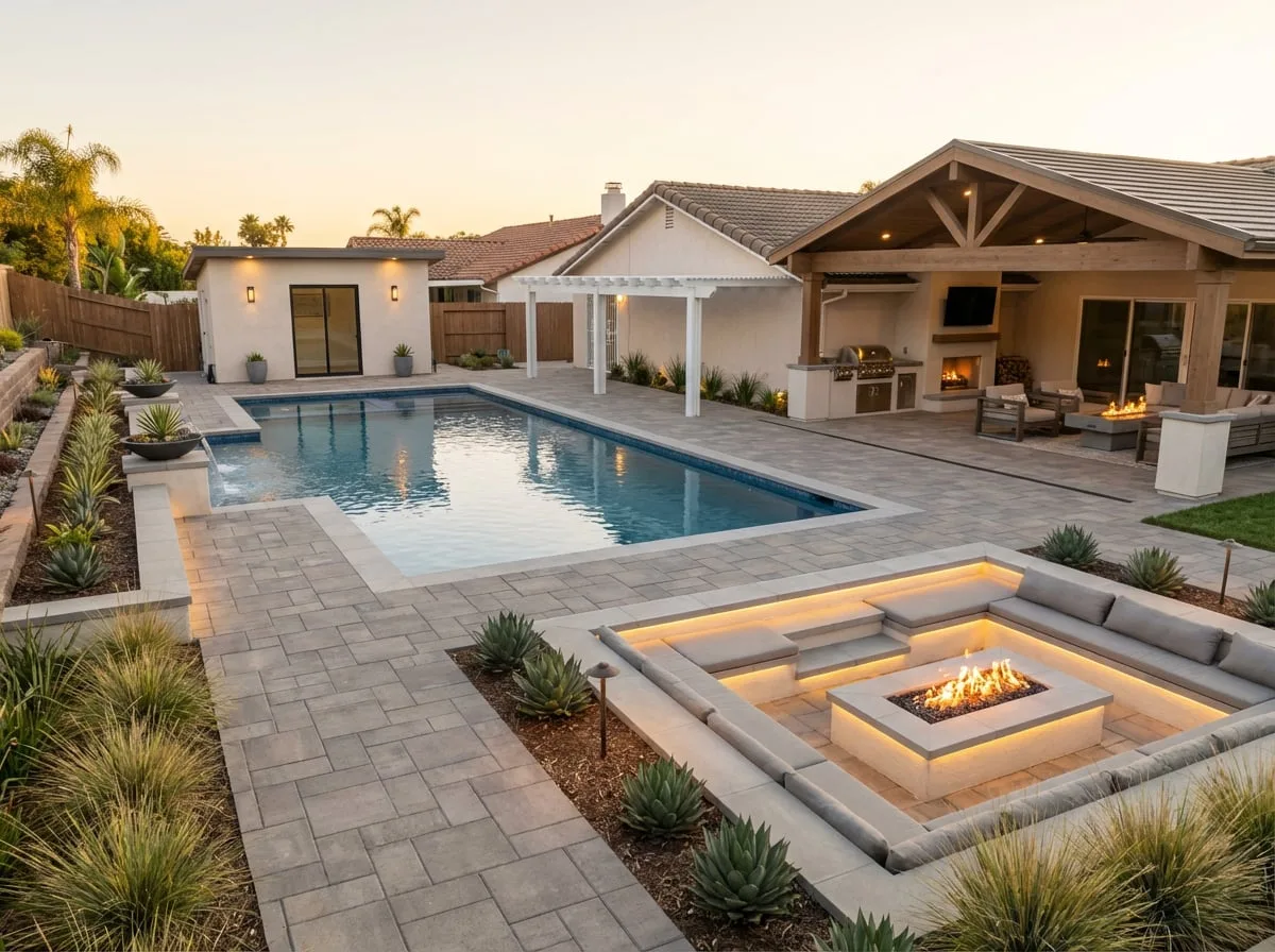 San Diego County luxury outdoor remodeling
