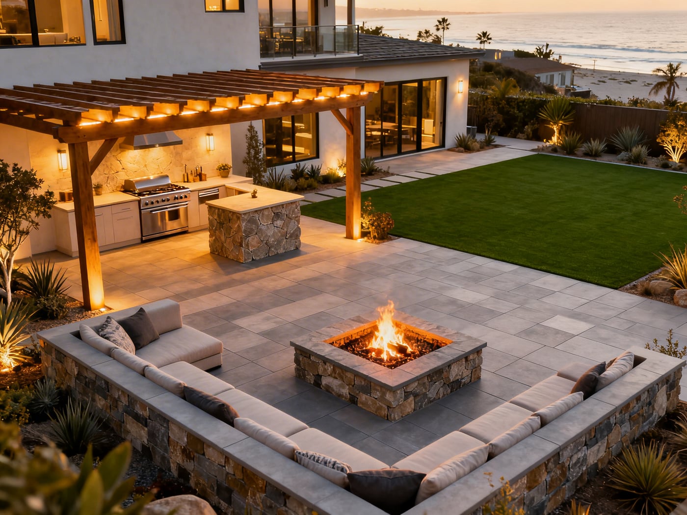 Outdoor remodeling in Coronado — San Diego Landscape Remodeling